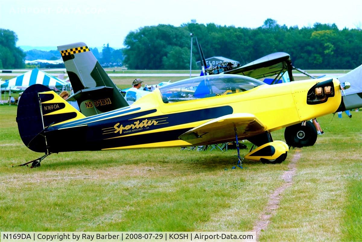 N169DA, 2007 Warner Sportster C/N 11707-SPTEXLSA1, Warner Aerocraft Sportster [11707-SPTEXLSA1] Oshkosh-Wittman Regional~N 29/07/2008