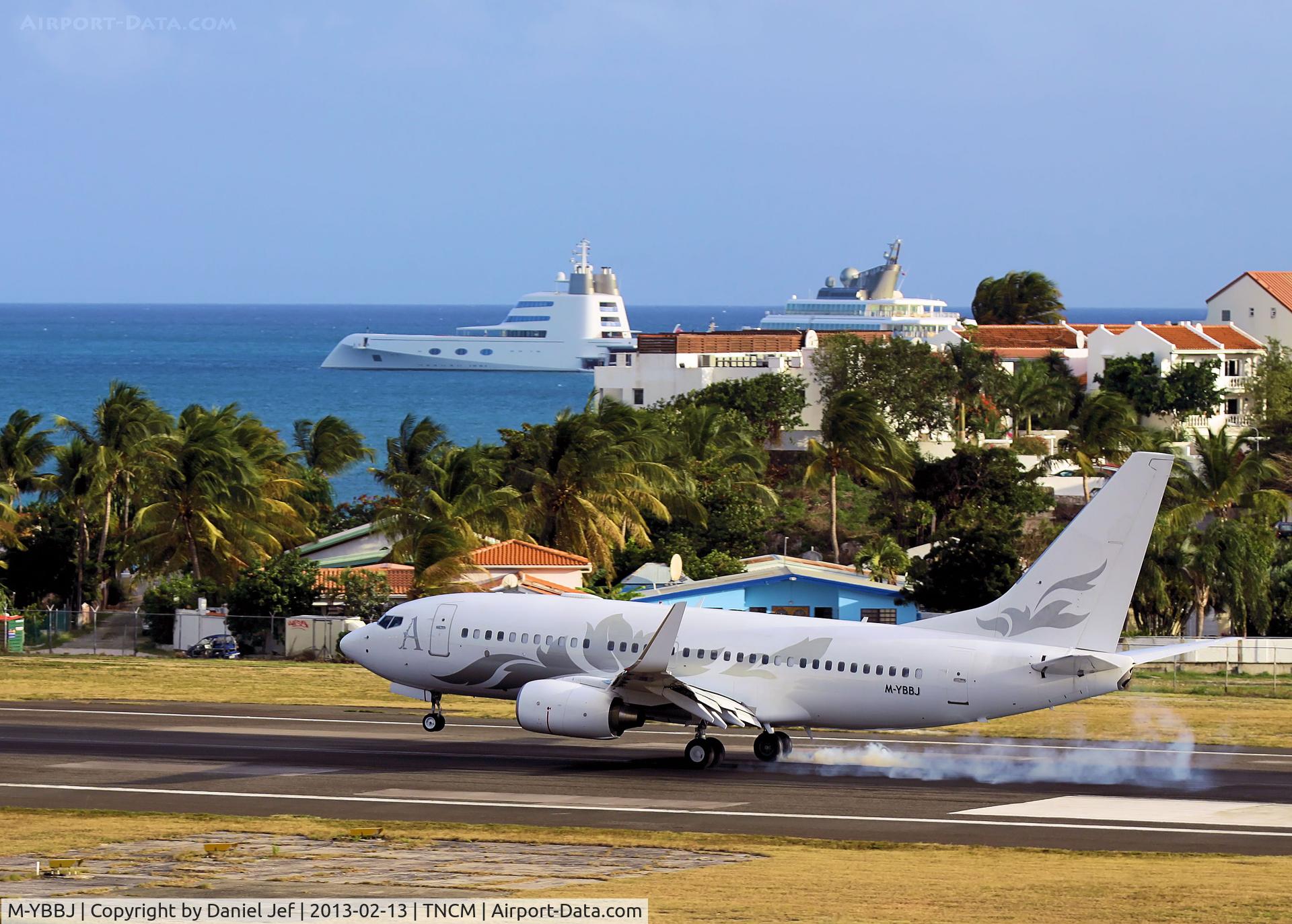 M-YBBJ, 2006 Boeing 737-7HE C/N 36027, M-YBBJ