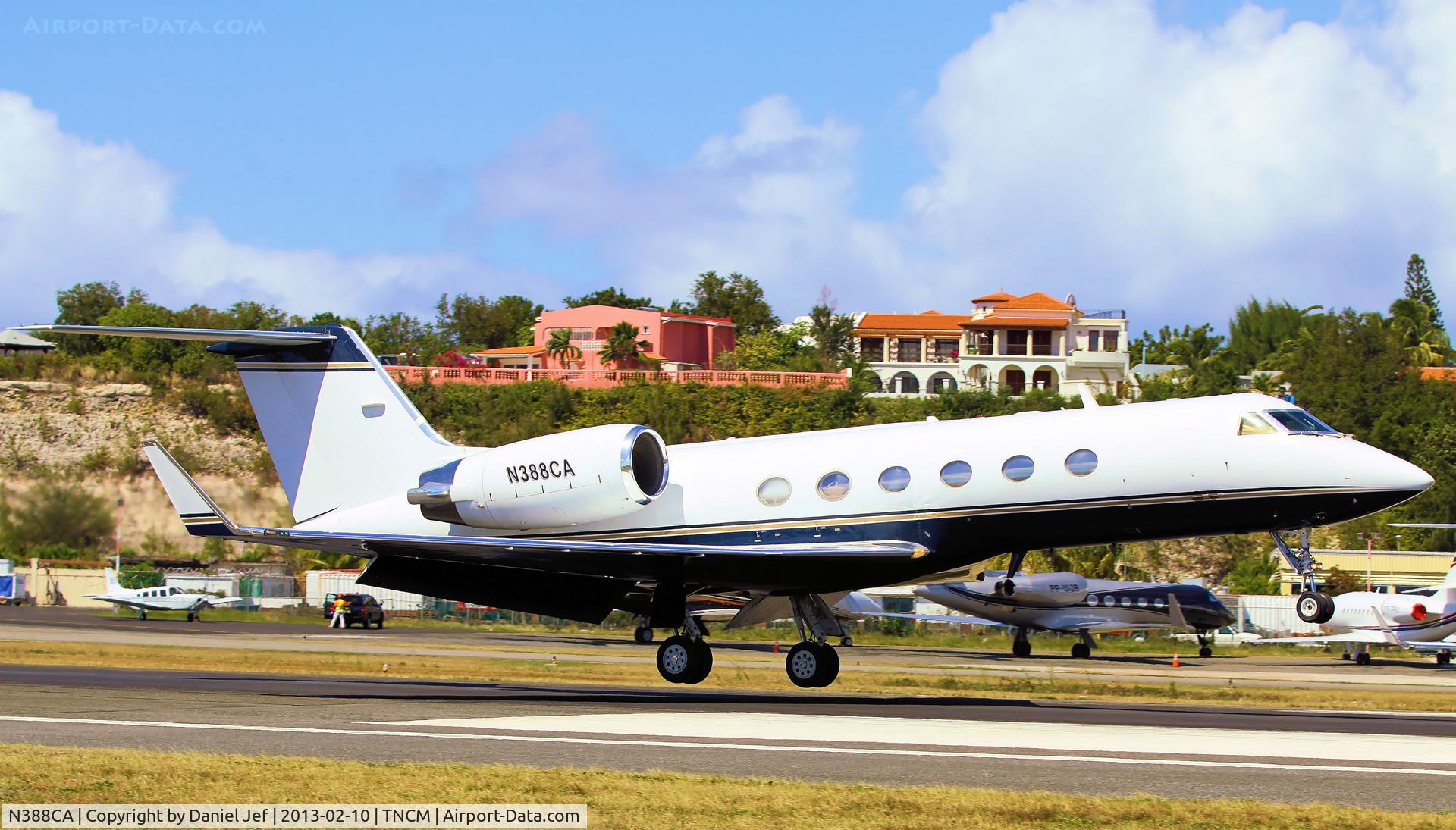 N388CA, 1987 Gulfstream Aerospace G-IV C/N 1034, N388CA