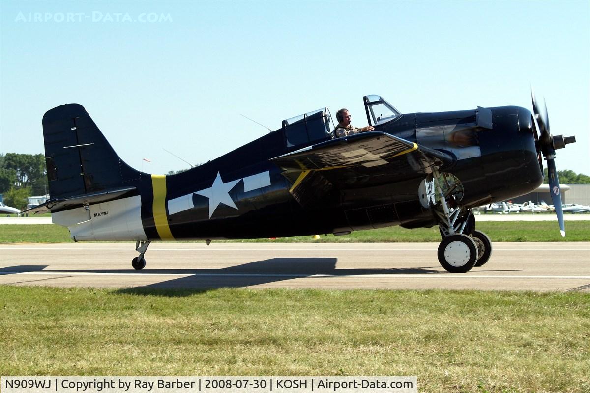 N909WJ, 1944 General Motors (Grumman) FM-2 Wildcat C/N 16203, Grumman FM-2 Wildcat [2020] Oshkosh-Wittman Regional~N 30/07/2008