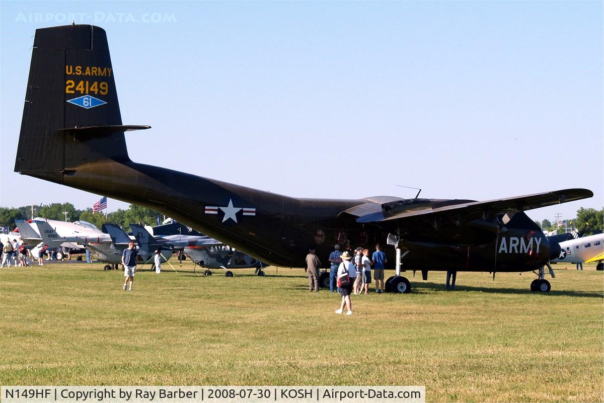 N149HF, 1962 De Havilland Canada DHC-4A Caribou C/N 85, de Havilland Canada C-7B Caribou [85] Oshkosh-Wittman Regional~N 30/07/2008