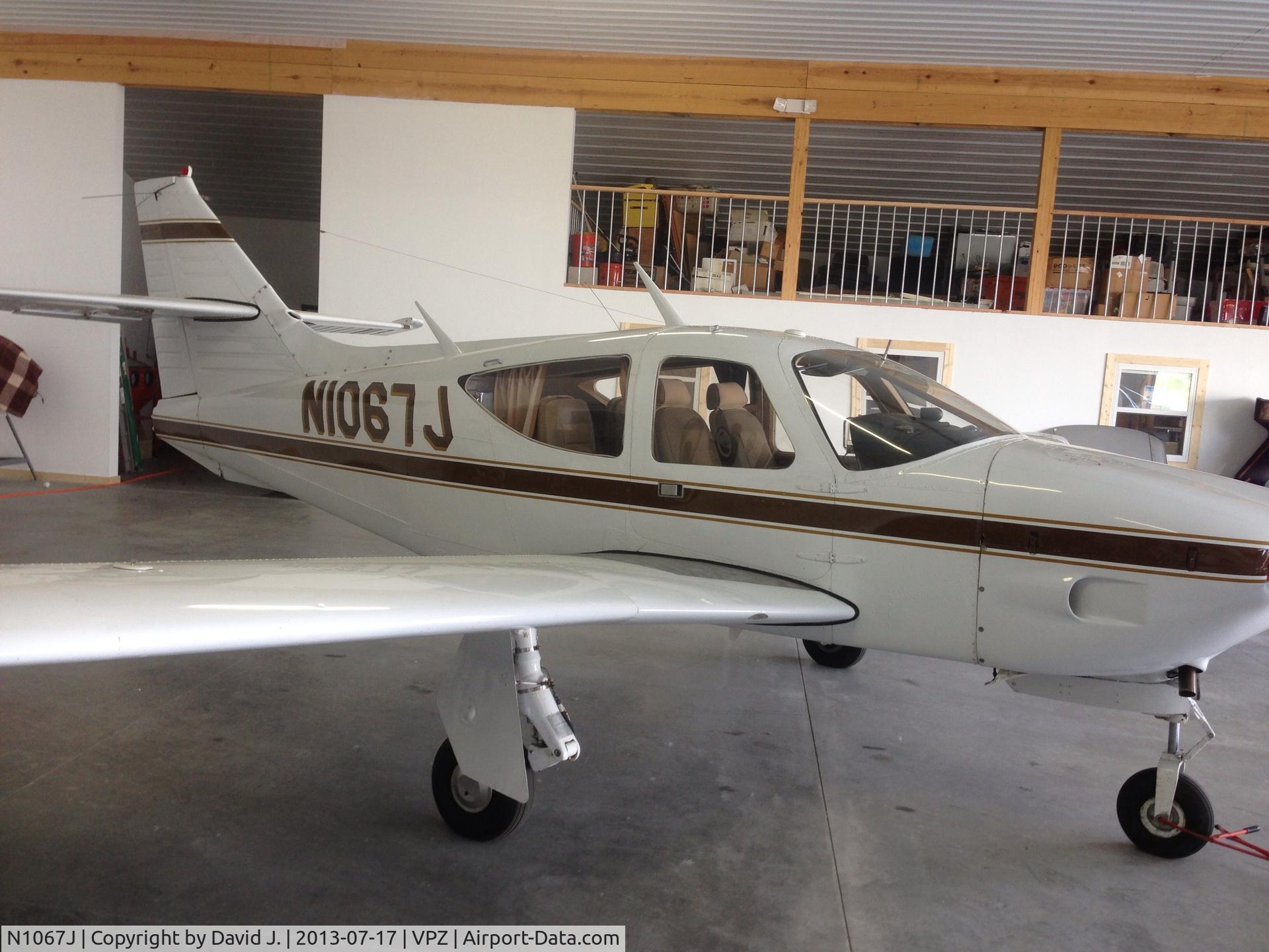 N1067J, 1973 Aero Commander 112 C/N 67, N1067J at home in its hanger at VPZ