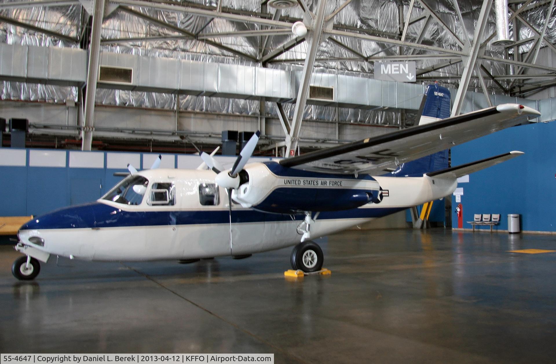 55-4647, 1955 Aero Commander U-4B (L-26C) C/N 680-315-10, Nice to see this elegant aircraft in presidential markings!