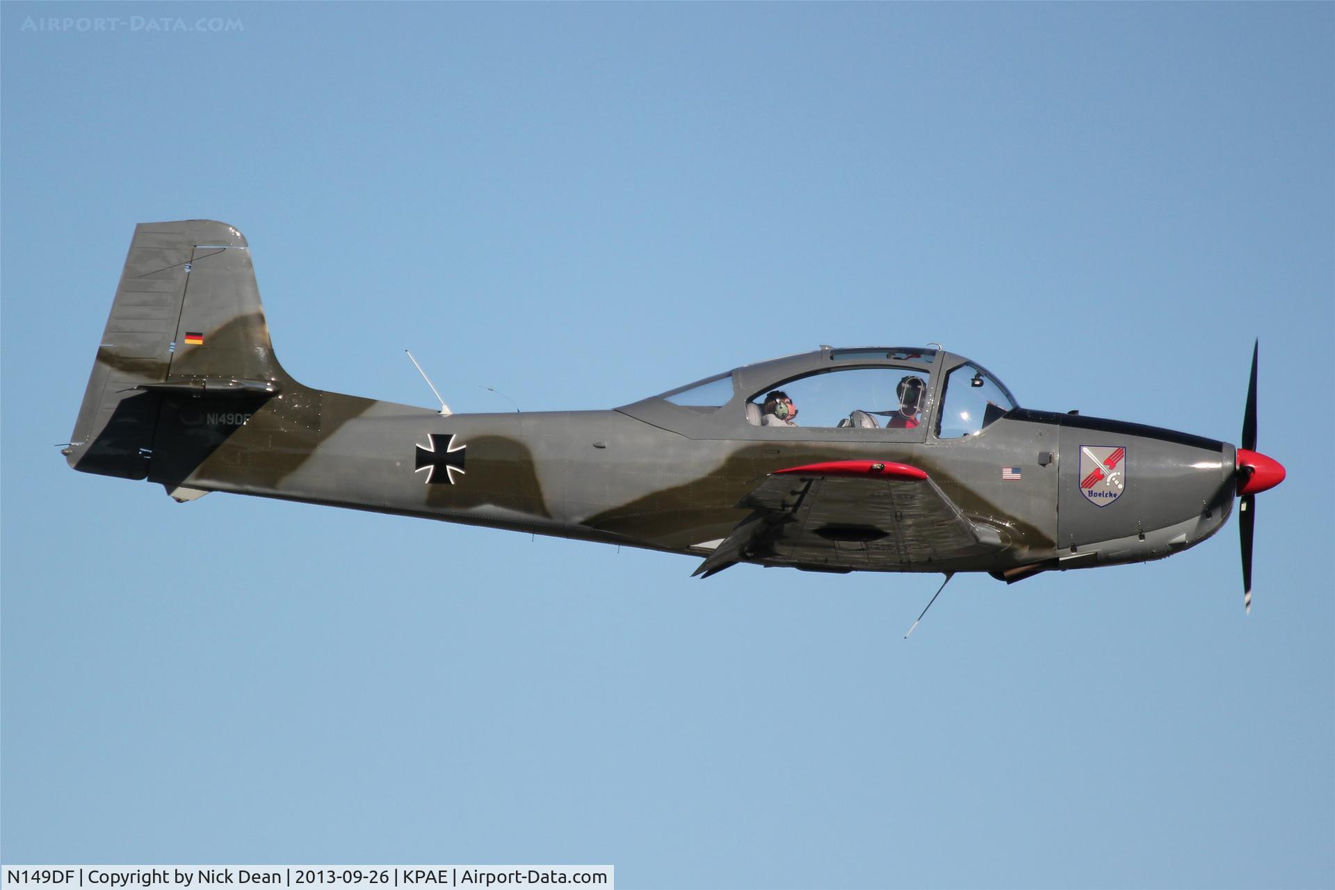 N149DF, 1963 Piaggio P-149D C/N 348, KPAE/PAE