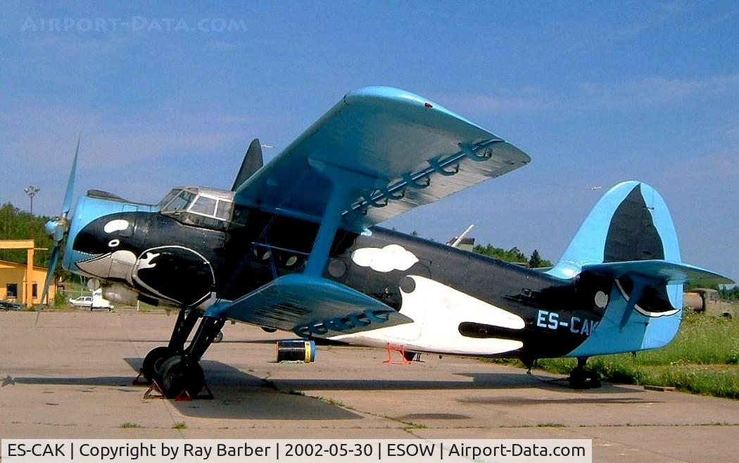 ES-CAK, 1972 Antonov An-2TP C/N 1G137-35, ES-CAK   Antonov An-2TP [1G137-35] Vasteras~OH 30/05/2002