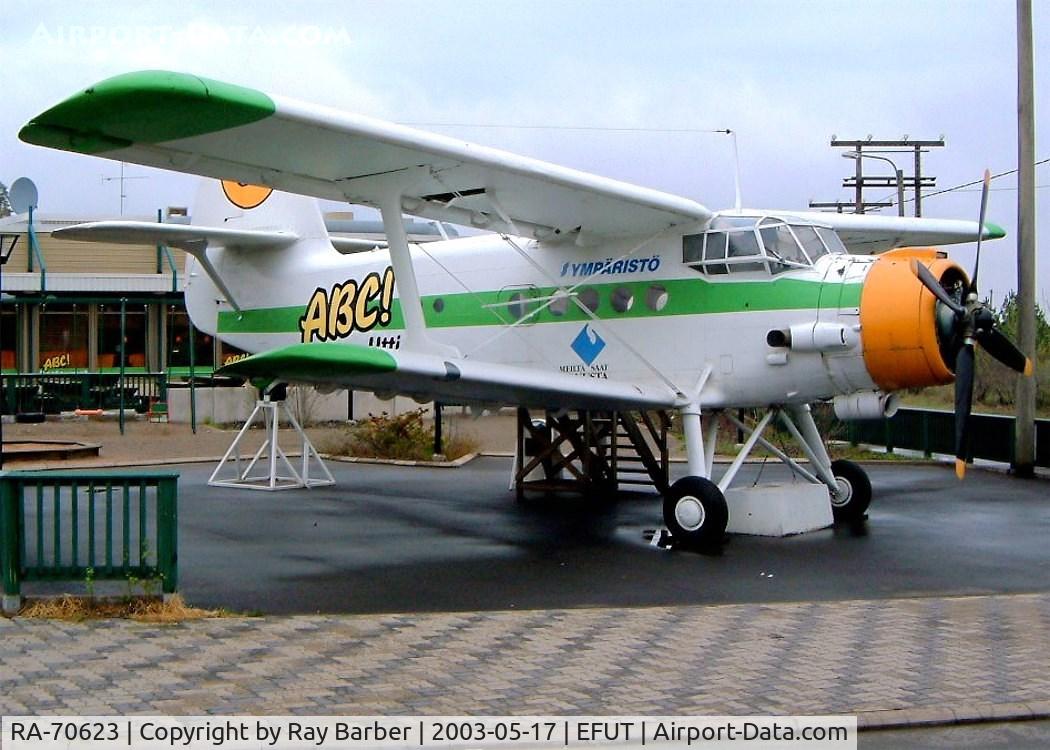 RA-70623, 1971 Antonov An-2P C/N 1G130-01, Antonov An-2P [1G130-01] Utti~OH 17/05/2003