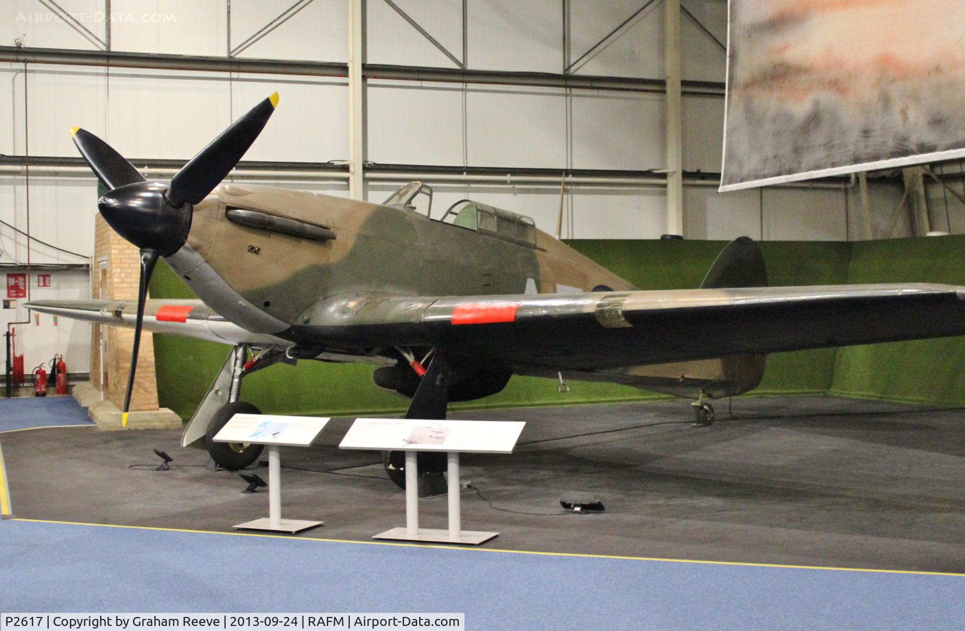 P2617, Hawker Hurricane I C/N Not found P2617, On display at the RAF Museum, Hendon.