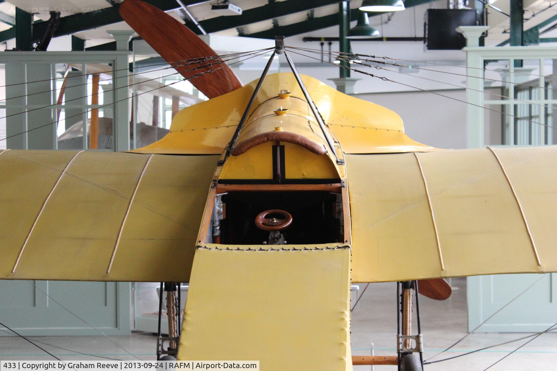 433, Bleriot XXVII C/N Not found 433, On display at the RAF Museum, Hendon.