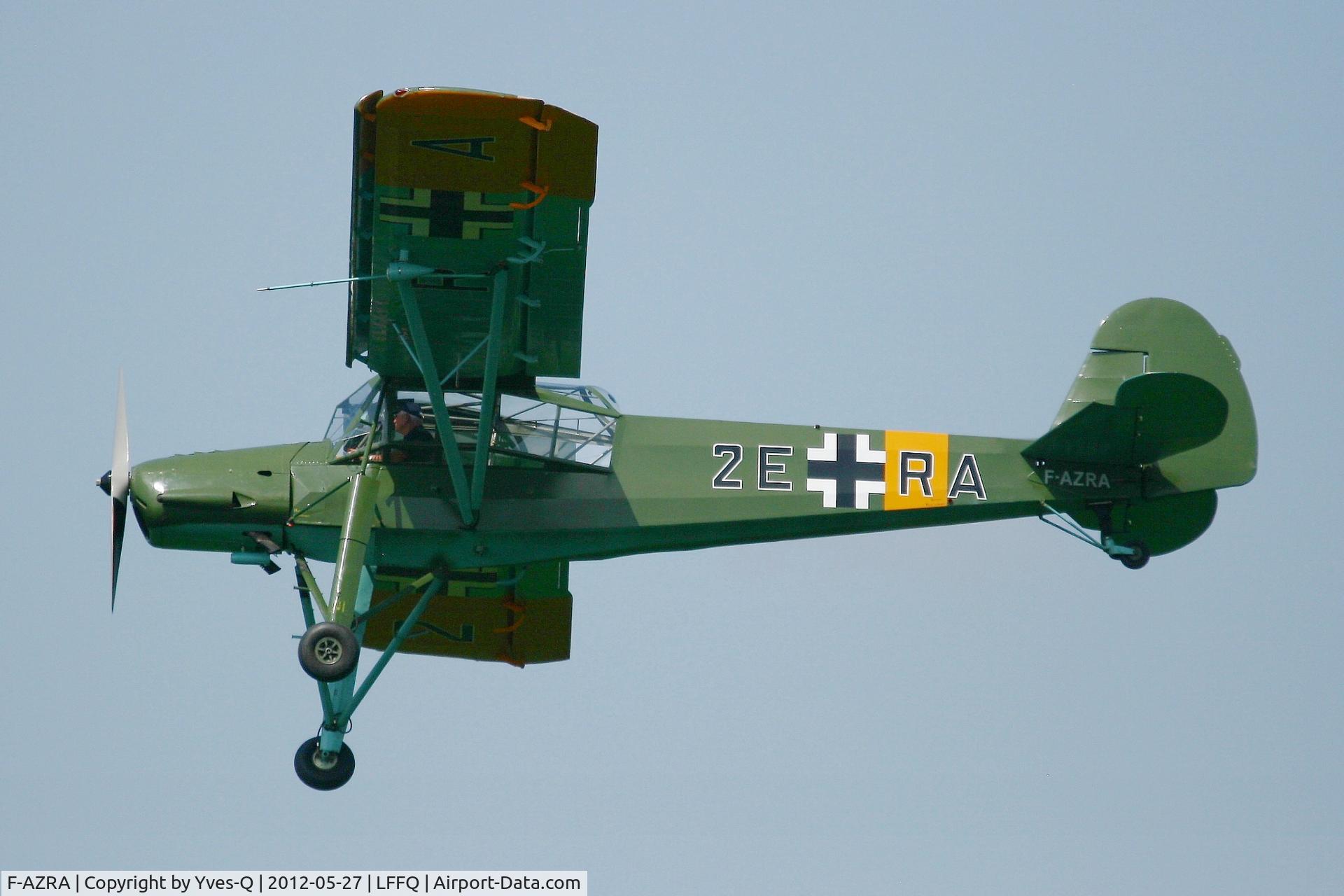 F-AZRA, Fieseler Fi-156C-3 Storch C/N 2039, Fieseler Fi-156C-3 Storch, La Ferté-Alais Airfield (LFFQ)