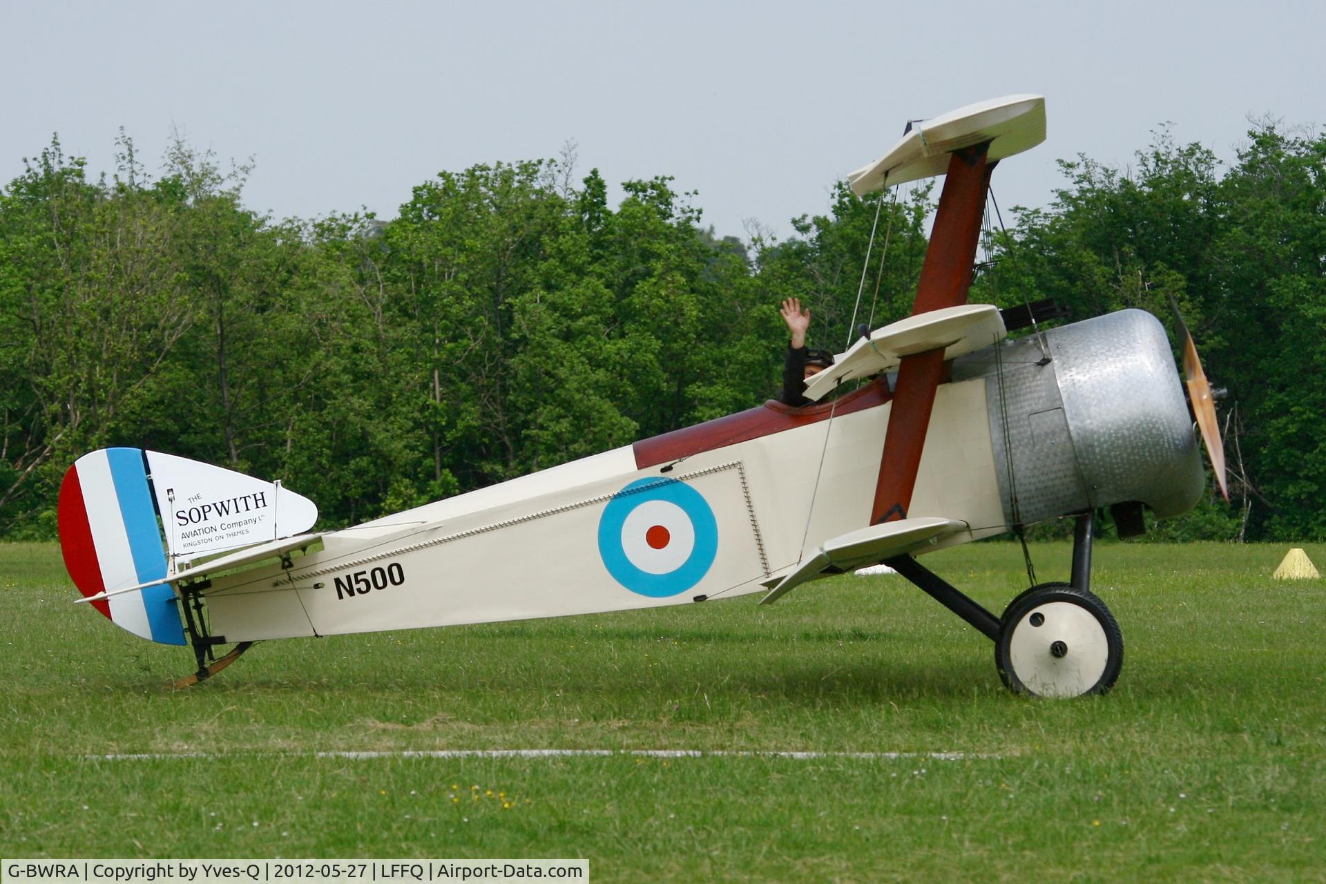 G-BWRA, 1988 Sopwith Triplane Replica C/N PFA 021-10035, Sopwith Triplane Replica, La Ferté-Alais Airfield (LFFQ)