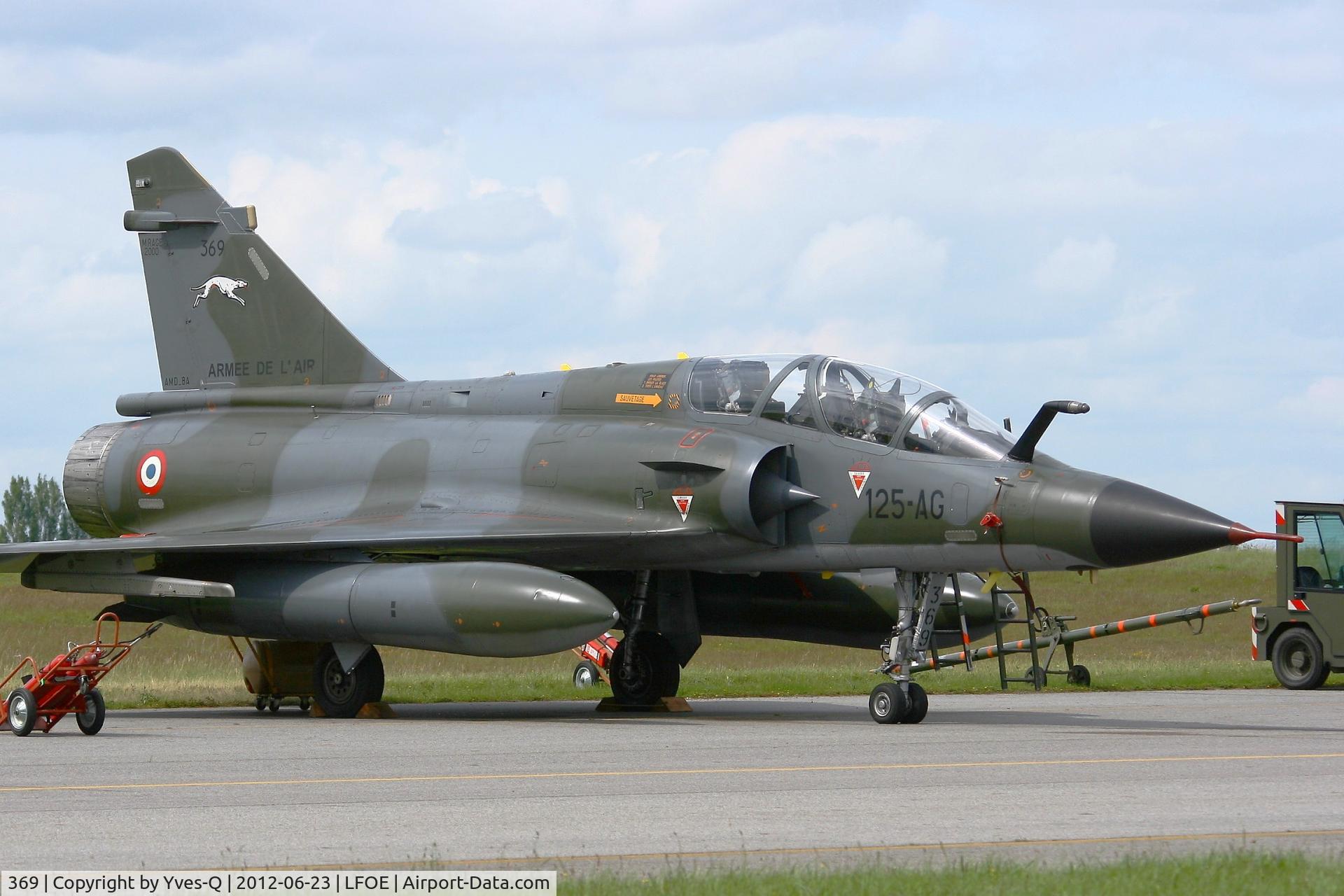 369, Dassault Mirage 2000N C/N 366, French Air Force Dassault Mirage  2000N (125-AG), Evreux-Fauville Air Base 105 (LFOE)