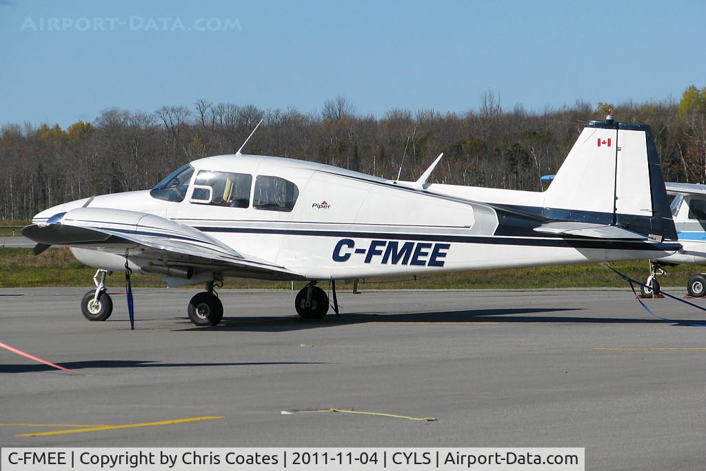 C-FMEE, 1954 Piper PA-23 C/N 23-66, This nice looking Aztec is based here at Lake Simcoe Regional & was looking cool as it rested in the afternoon sunlight.