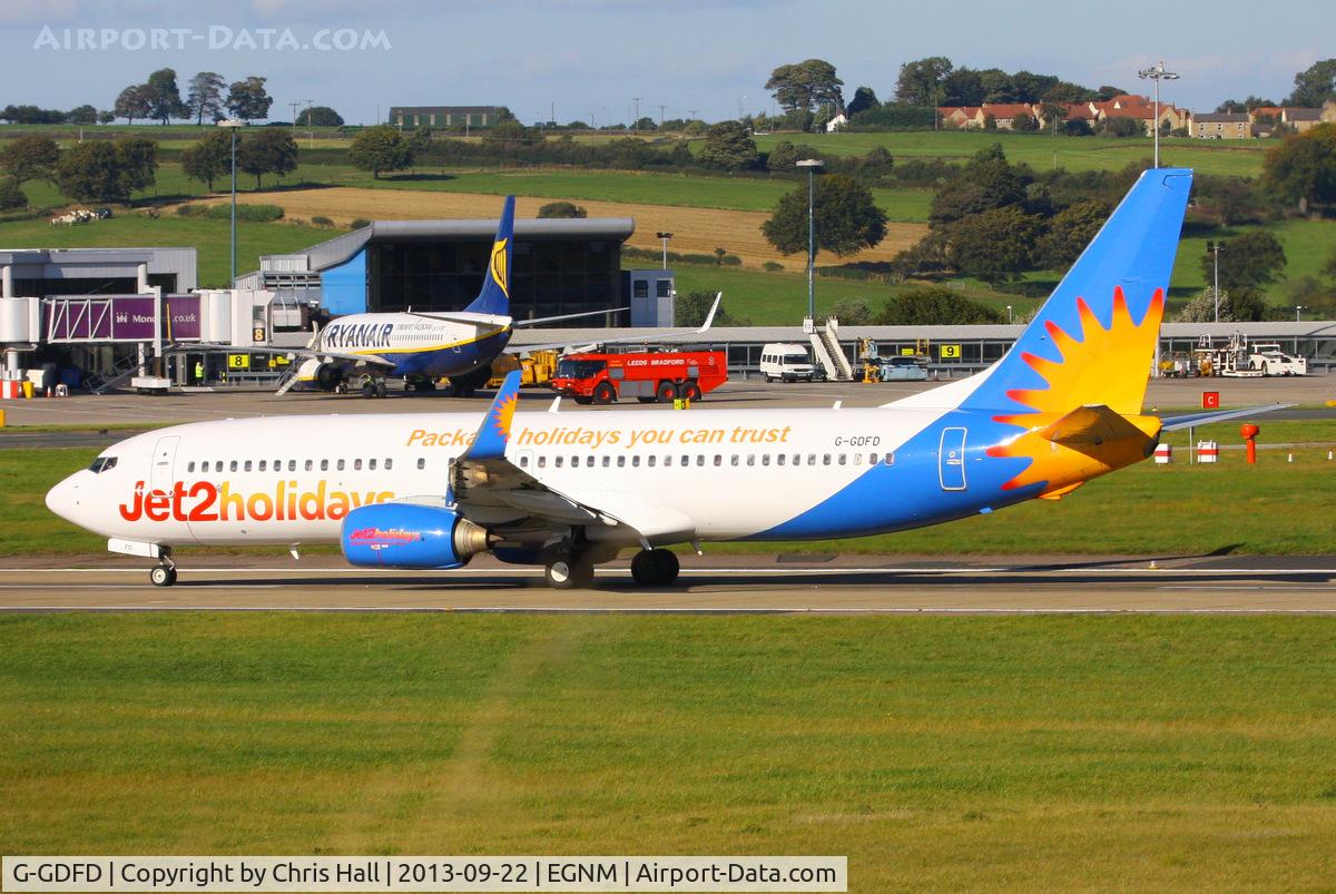 G-GDFD, 1997 Boeing 737-8K5 C/N 27982, Jet2 Holidays