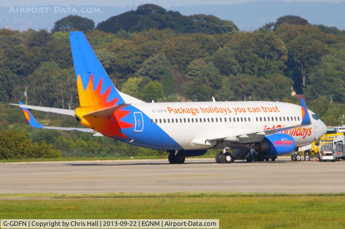 G-GDFN, 1998 Boeing 737-33V C/N 29332, Jet2 Holidays