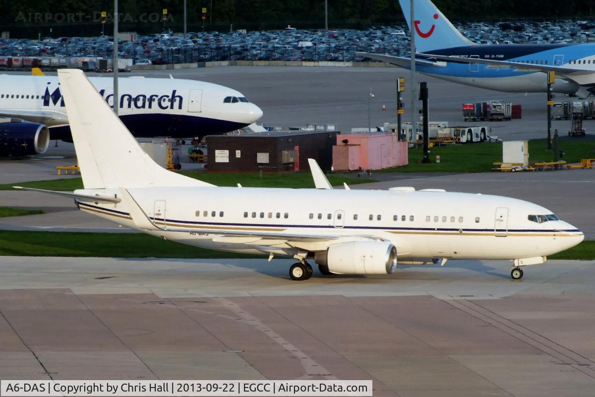 A6-DAS, 2000 Boeing 737-7Z5 BBJ C/N 29858, Royal Jet