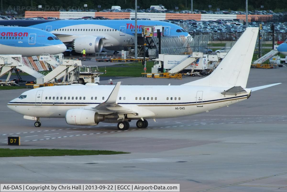 A6-DAS, 2000 Boeing 737-7Z5 BBJ C/N 29858, Royal Jet