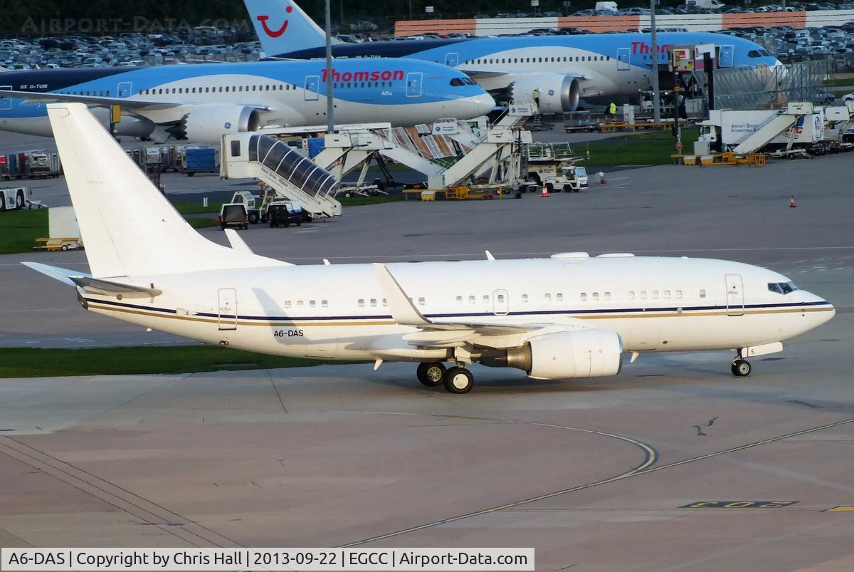 A6-DAS, 2000 Boeing 737-7Z5 BBJ C/N 29858, Royal Jet