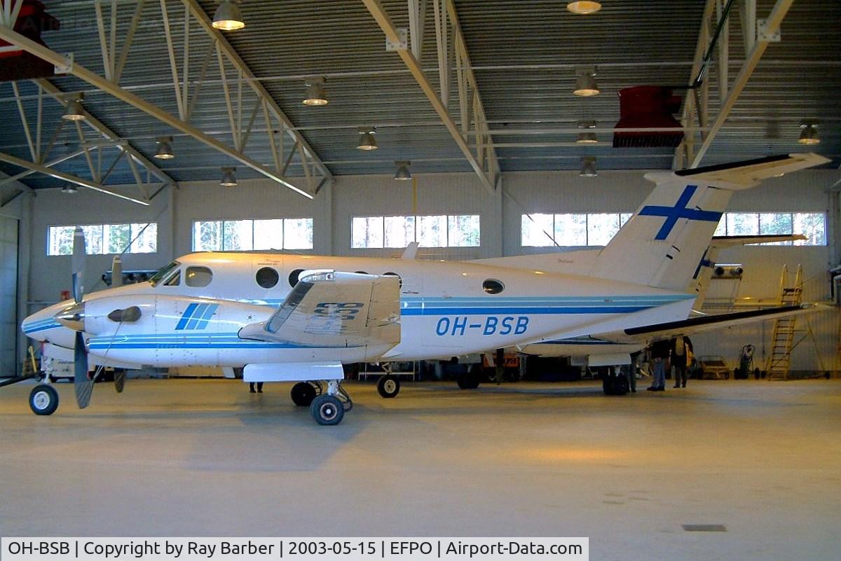 OH-BSB, 1990 Beech 300 C/N FA-206, Beech 300 Super King Air [FA-206] (Finnair) Pori~OH 15/05/2003