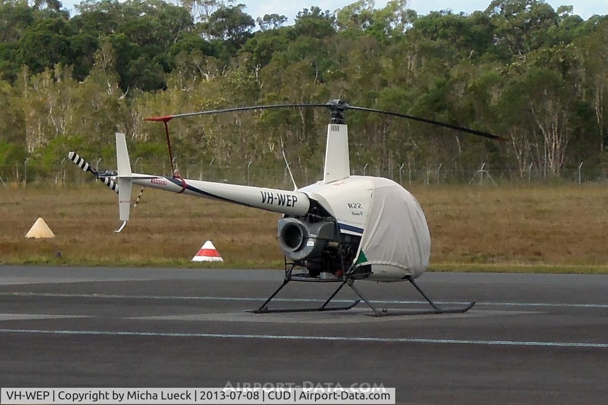 VH-WEP, Robinson R22 BETA C/N 4544, At Caloundra