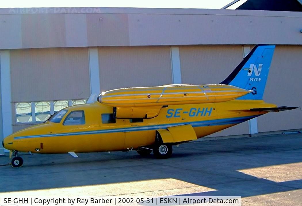 SE-GHH, Mitsubishi MU-2B-20 C/N 222, Mitusbishi MU-2B-20 [222] (Nyge-Aero) Stockholm-Skavsta~SE 31/05/2002