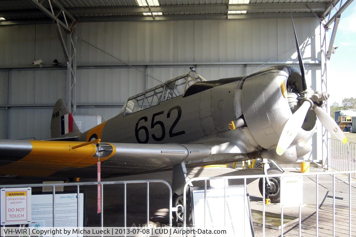 VH-WIR, 1944 Commonwealth CA-16 Wirraway Mk 3 C/N 1104, At Caloundra