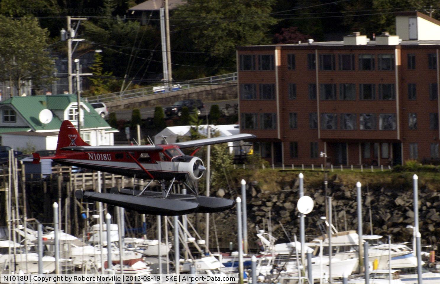 N1018U, 1959 De Havilland Canada DHC-2 Beaver Mk.1 C/N 1381, Approach Ketchikan, AK