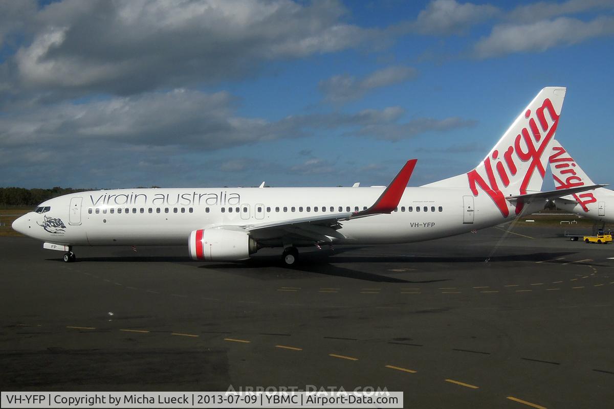 VH-YFP, 2013 Boeing 737-8FE C/N 41011, At Maroochydore