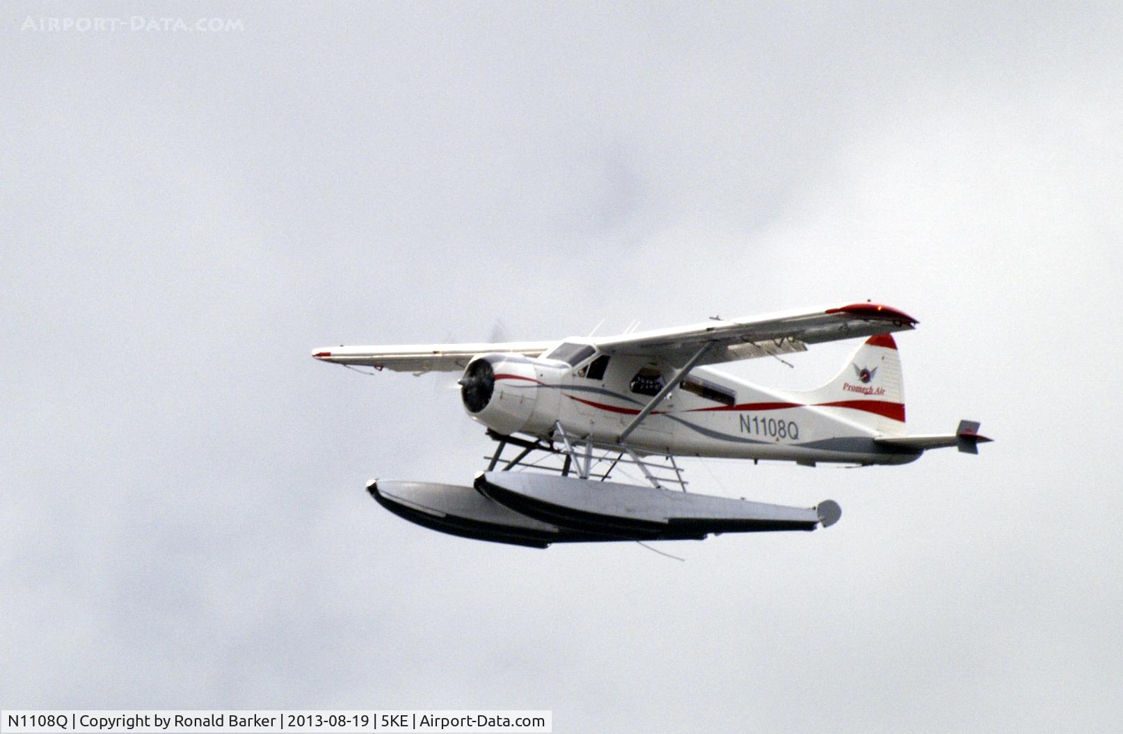 N1108Q, 1952 De Havilland Canada DHC-2 Beaver Mk.I C/N 416, Ketchikan, AK