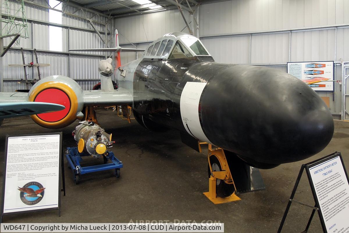 WD647, 1952 Gloster Meteor TT.20 C/N Not found WD647, At the Queensland Air Museum, Caloundra