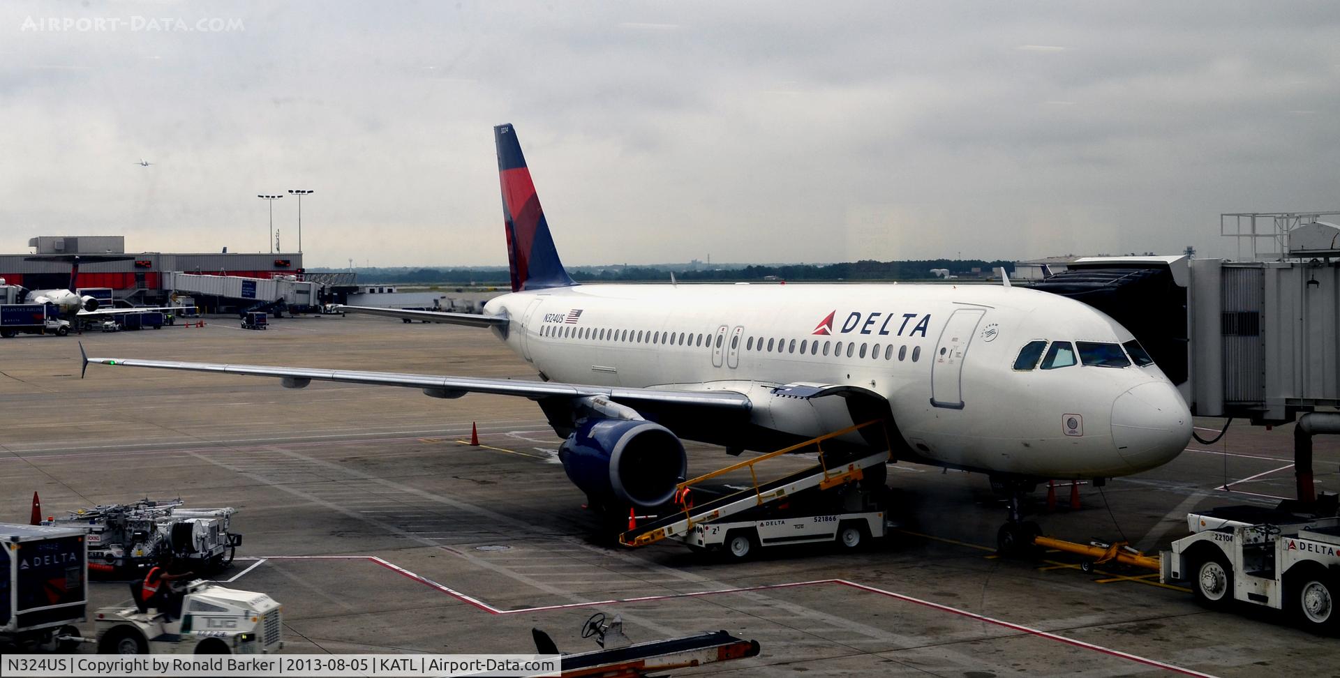 N324US, 1992 Airbus A320-211 C/N 273, Atlanta