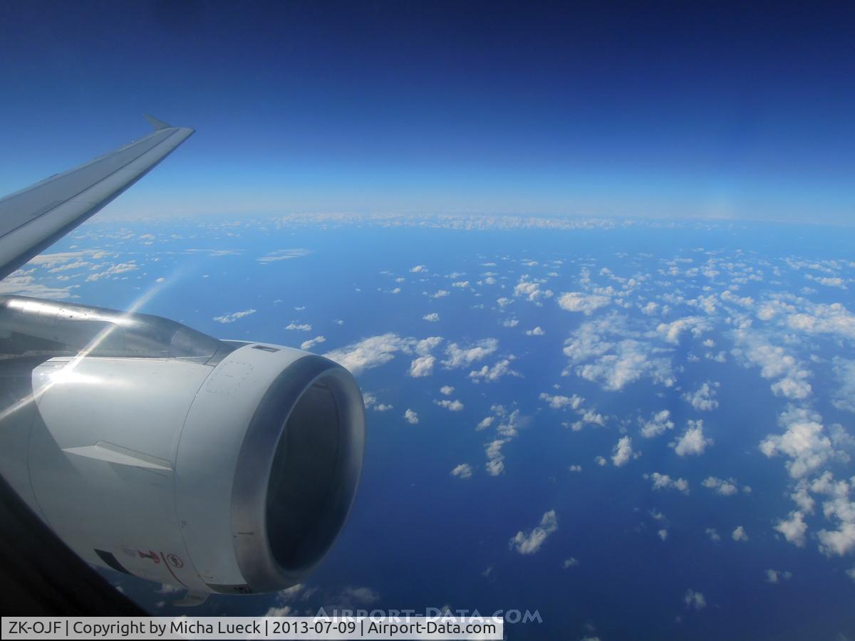 ZK-OJF, 2003 Airbus A320-232 C/N 2153, Enroute MCY-AKL