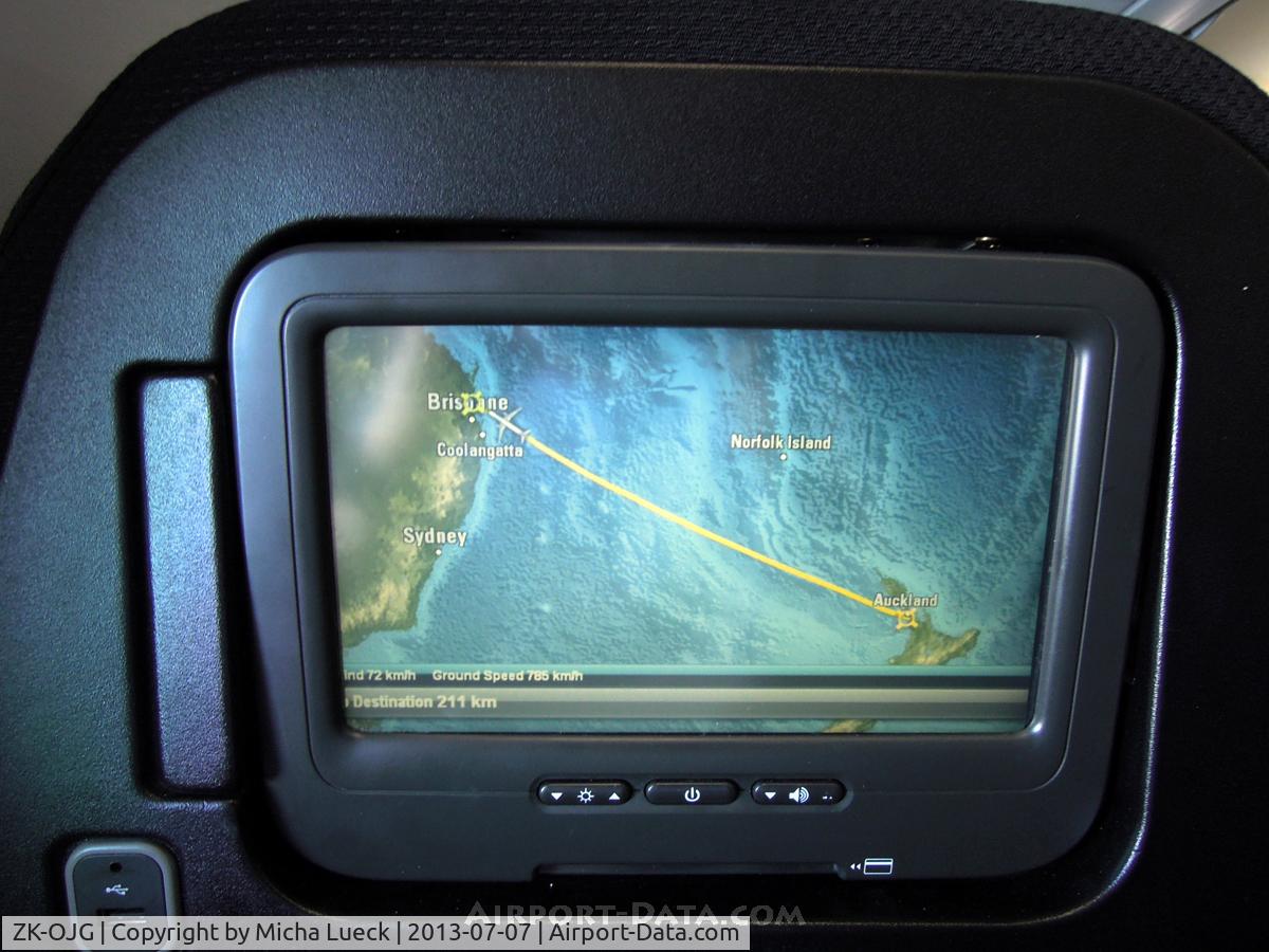 ZK-OJG, 2004 Airbus A320-232 C/N 2173, Almost there