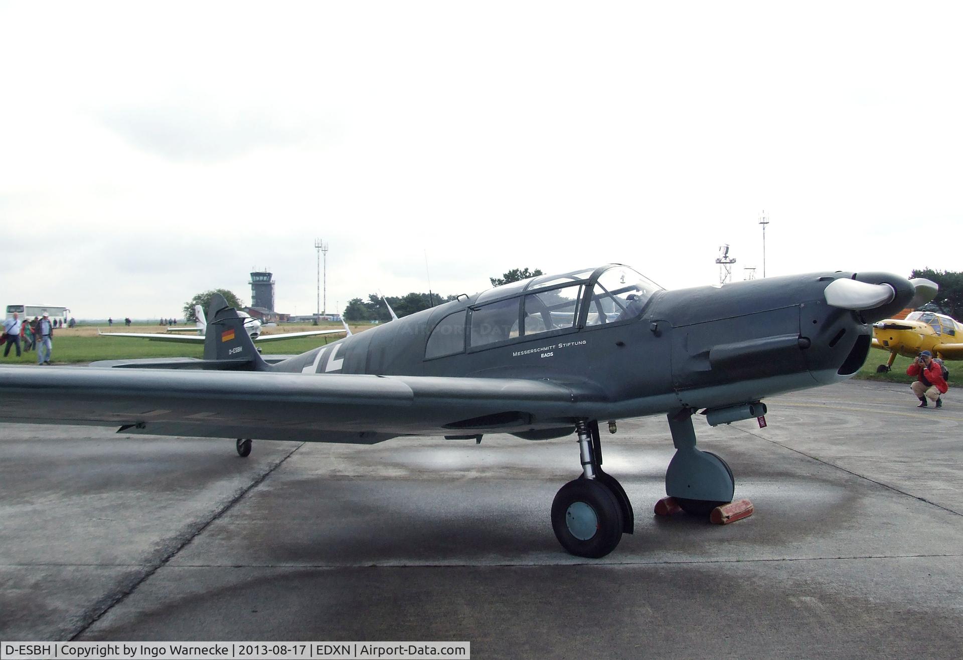 D-ESBH, Messerschmitt Bf-108B-2 Taifun C/N 3701-14, Messerschmitt Bf 108B-2 Taifun at the Spottersday of the Nordholz Airday 2013 celebrationg 100 Years of German Naval Aviation at Nordholz Naval Aviation Base