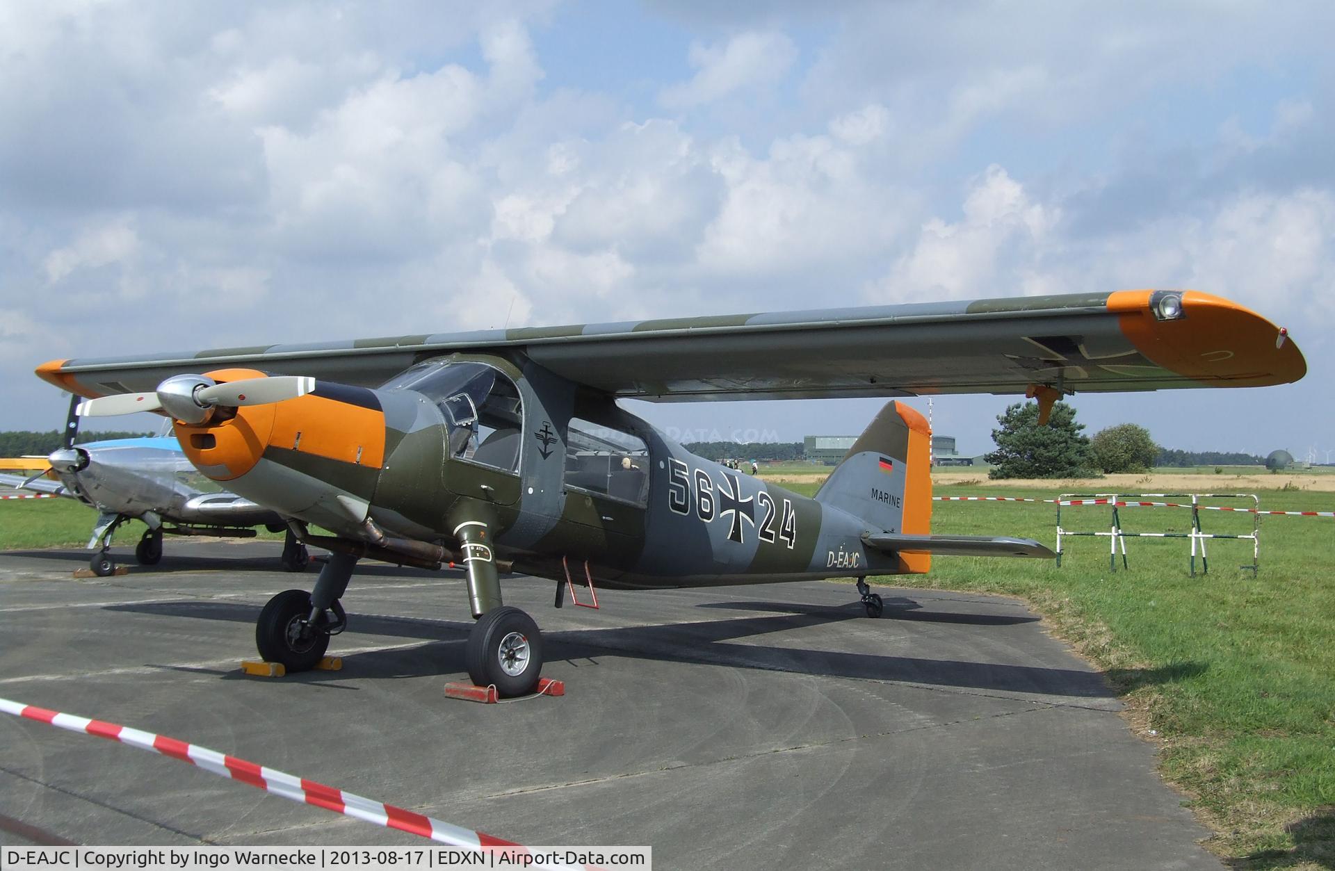 D-EAJC, 1958 Dornier Do-27B-1 C/N 292, Dornier Do 27B-1 at the Spottersday of the Nordholz Airday 2013 celebrationg 100 Years of German Naval Aviation at Nordholz Naval Aviation Base