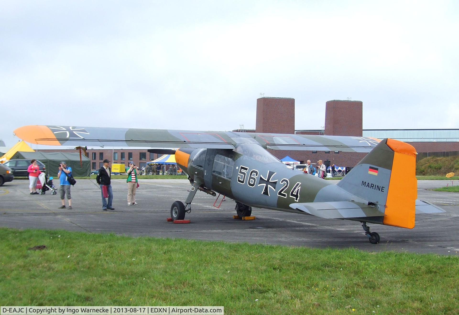 D-EAJC, 1958 Dornier Do-27B-1 C/N 292, Dornier Do 27B-1 at the Spottersday of the Nordholz Airday 2013 celebrationg 100 Years of German Naval Aviation at Nordholz Naval Aviation Base