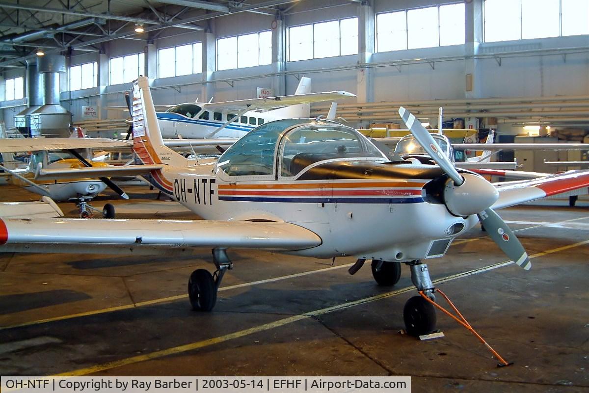 OH-NTF, 1987 FFA AS-202/18A-4 Bravo C/N 225, FAA AS.202 18A-4 Bravo [225] Helsinki-Malmi~OH 14/05/2003