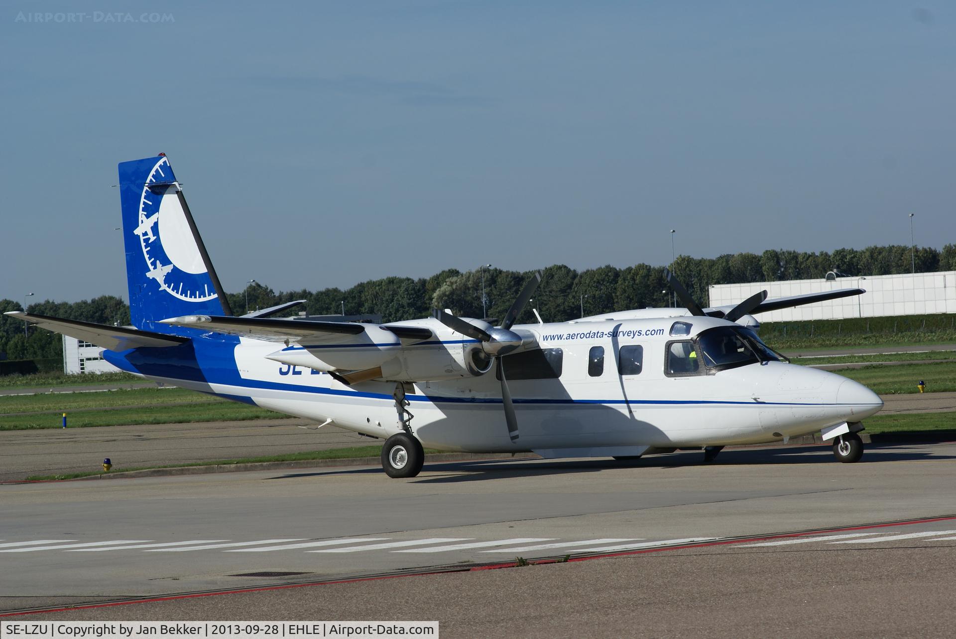 SE-LZU, 1973 Rockwell 690A Turbo Commander Turbo Commander C/N 11121, Airport Lelystad