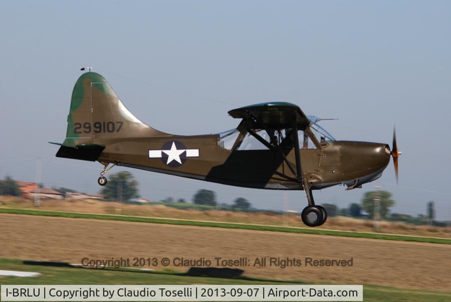 I-BRLU, 1943 Stinson L-5 Sentinel C/N 76-1348, Final registration for this airplane.
