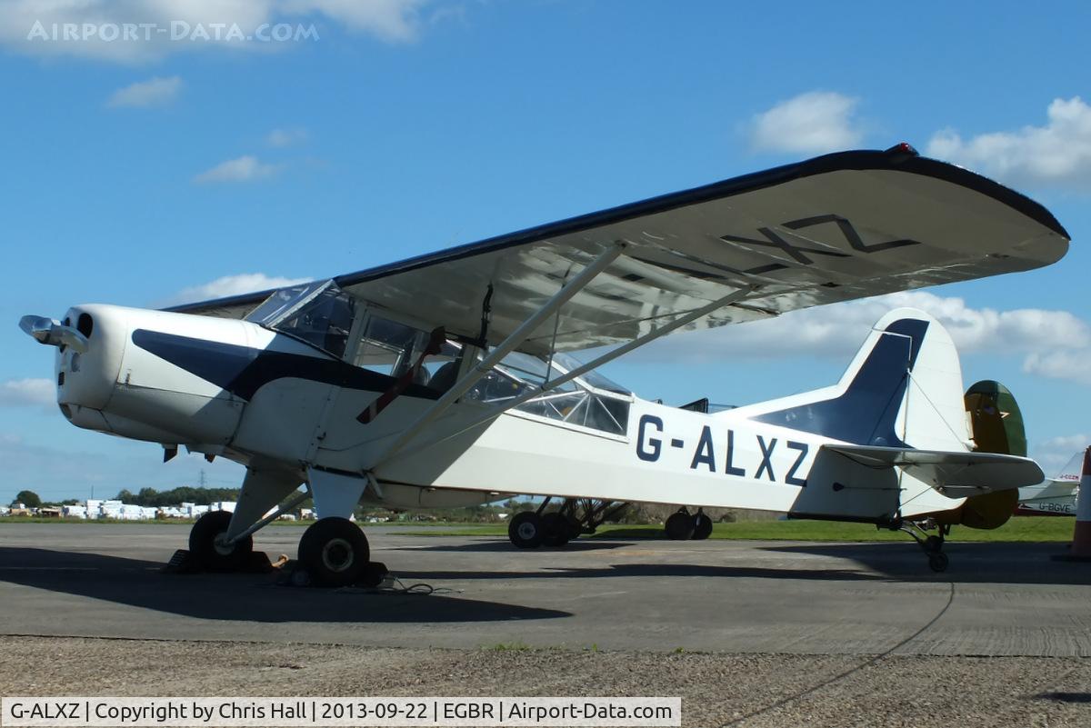 G-ALXZ, 1944 Taylorcraft Auster Mk.5/150 C/N 1082, at Breighton's Heli Fly-in, 2013