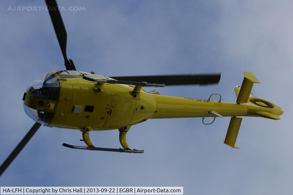 HA-LFH, 1979 Aerospatiale SA-342J Gazelle C/N 1775, at Breighton's Heli Fly-in, 2013