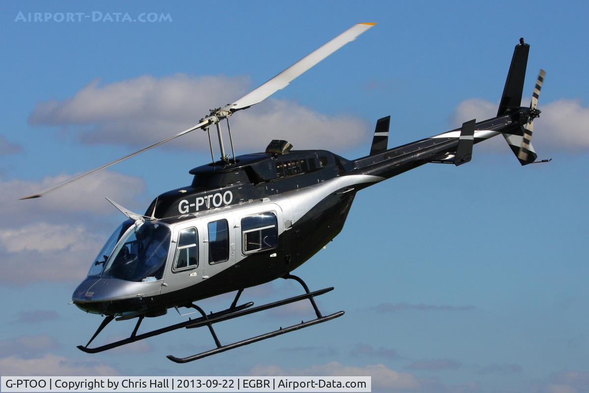 G-PTOO, 1995 Bell 206L-4 LongRanger IV LongRanger C/N 52132, at Breighton's Heli Fly-in, 2013