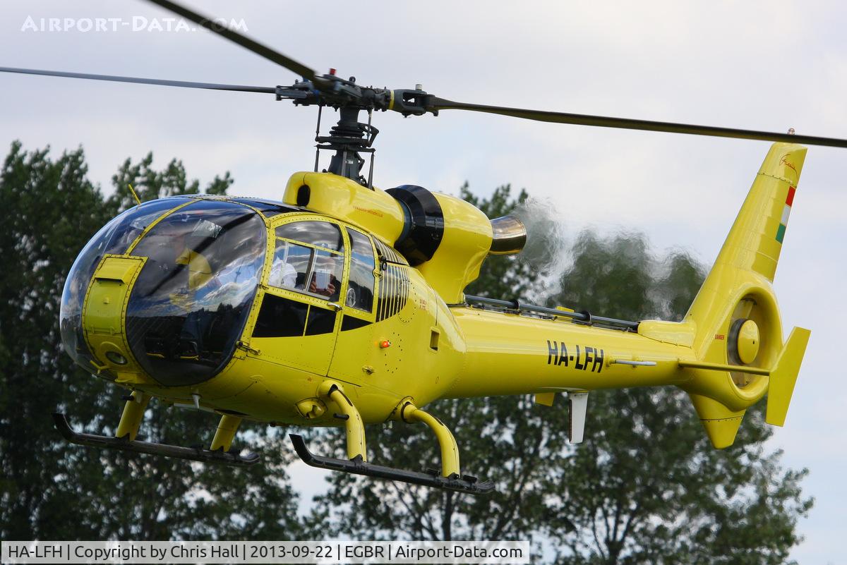 HA-LFH, 1979 Aerospatiale SA-342J Gazelle C/N 1775, at Breighton's Heli Fly-in, 2013
