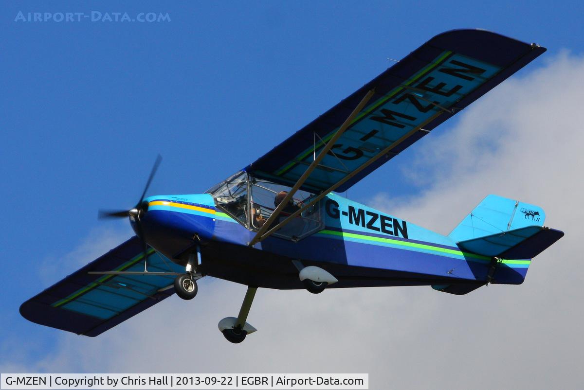 G-MZEN, 1996 Rans S-6ESD Coyote II C/N PFA 204-12823, at Breighton's Heli Fly-in, 2013