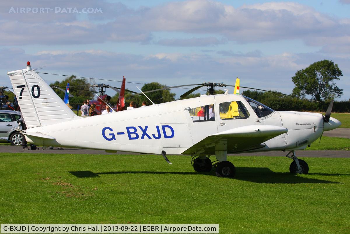 G-BXJD, 1967 Piper PA-28-180 Cherokee C/N 28-4215, at Breighton's Heli Fly-in, 2013