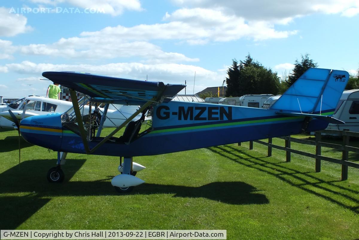 G-MZEN, 1996 Rans S-6ESD Coyote II C/N PFA 204-12823, at Breighton's Heli Fly-in, 2013