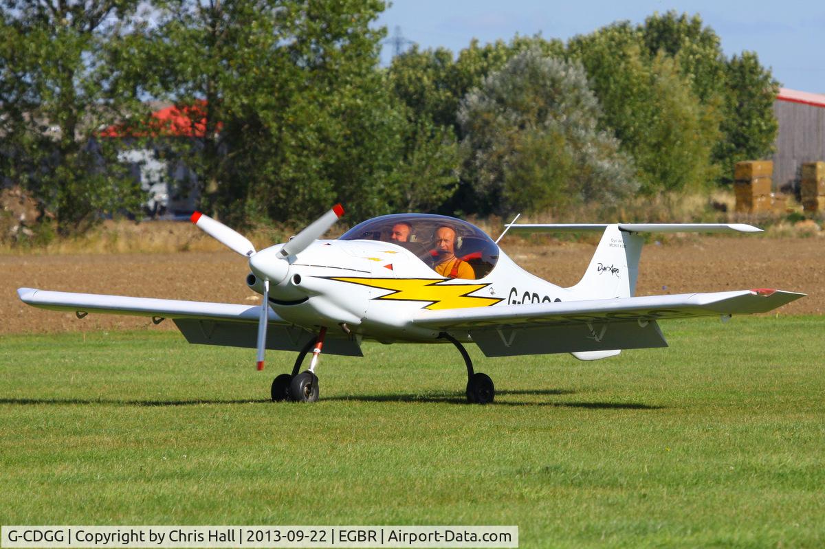 G-CDGG, 2004 Dyn'Aero MCR-01 Club C/N PFA 301A-14267, at Breighton's Heli Fly-in, 2013