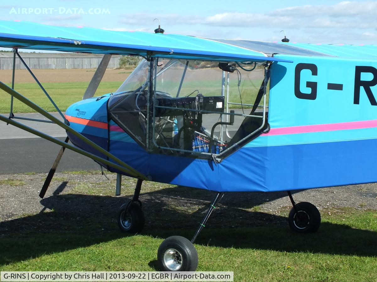 G-RINS, 1999 Rans S-6ESA Coyote II C/N PFA 204-13361, at Breighton's Heli Fly-in, 2013