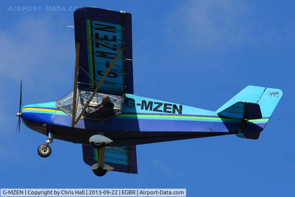 G-MZEN, 1996 Rans S-6ESD Coyote II C/N PFA 204-12823, at Breighton's Heli Fly-in, 2013