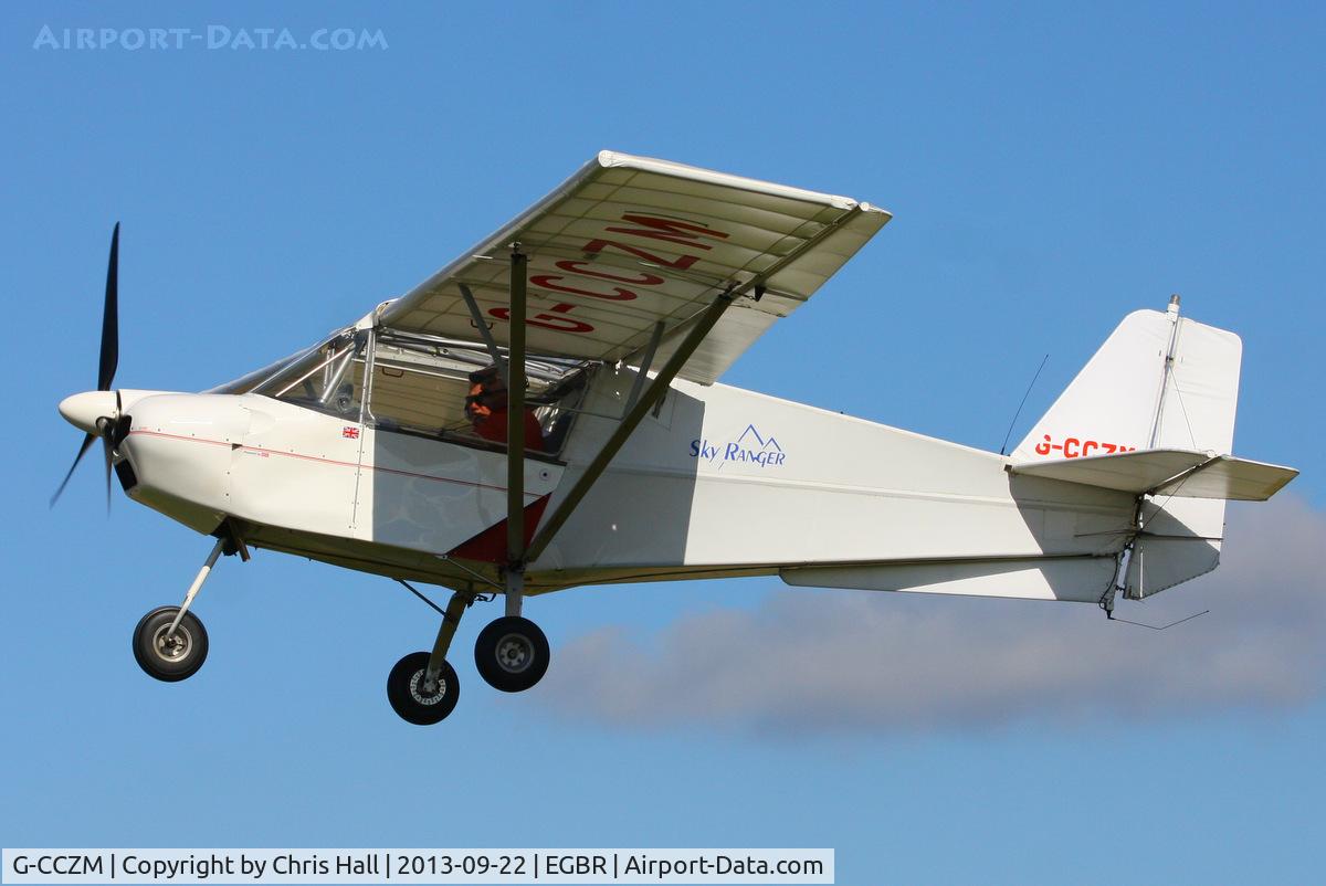 G-CCZM, 2004 Skyranger 912S(1) C/N BMAA/HB/372, at Breighton's Heli Fly-in, 2013