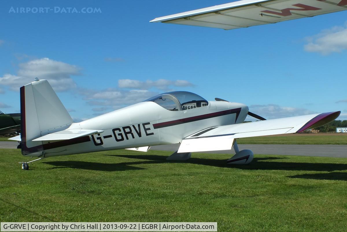 G-GRVE, 2007 Vans RV-6 C/N PFA 181-12566, at Breighton's Heli Fly-in, 2013